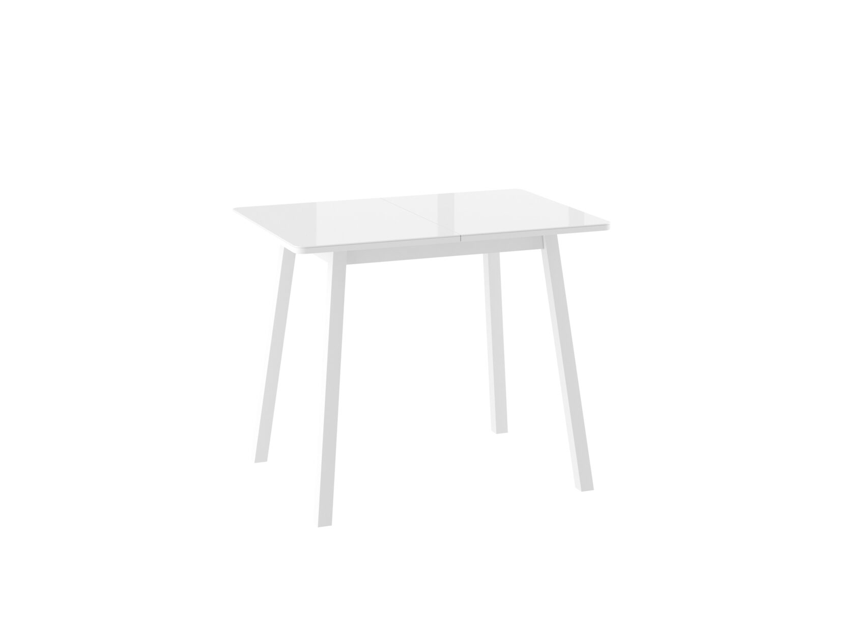 12279435 Стол TIRK RADIAL-94 со стеклом — изображение 1