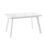 Стол LEON LUX RADIAL-140 со стеклом