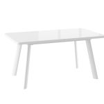 Стол LEON LUX RADIAL-160 со стеклом